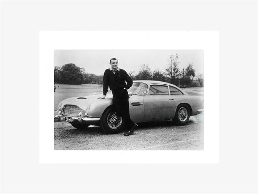 PHOTO ART STAMPA SEAN CONNERY 007 BOND