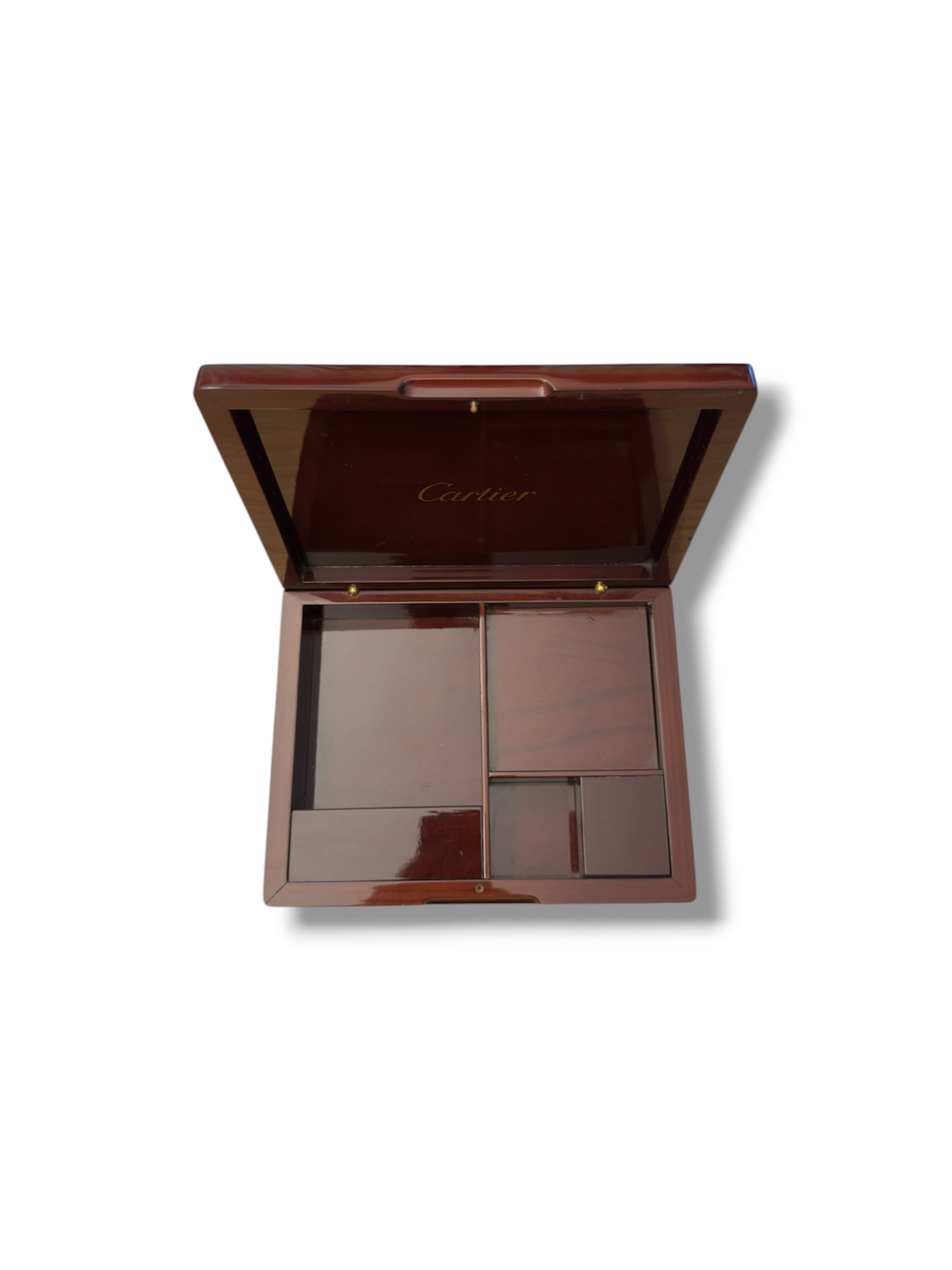 cartier scatola box in radica porta gioie limitata legno
