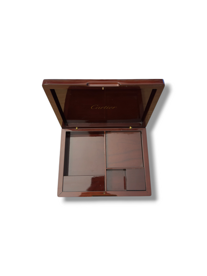 cartier scatola box in radica porta gioie limitata legno