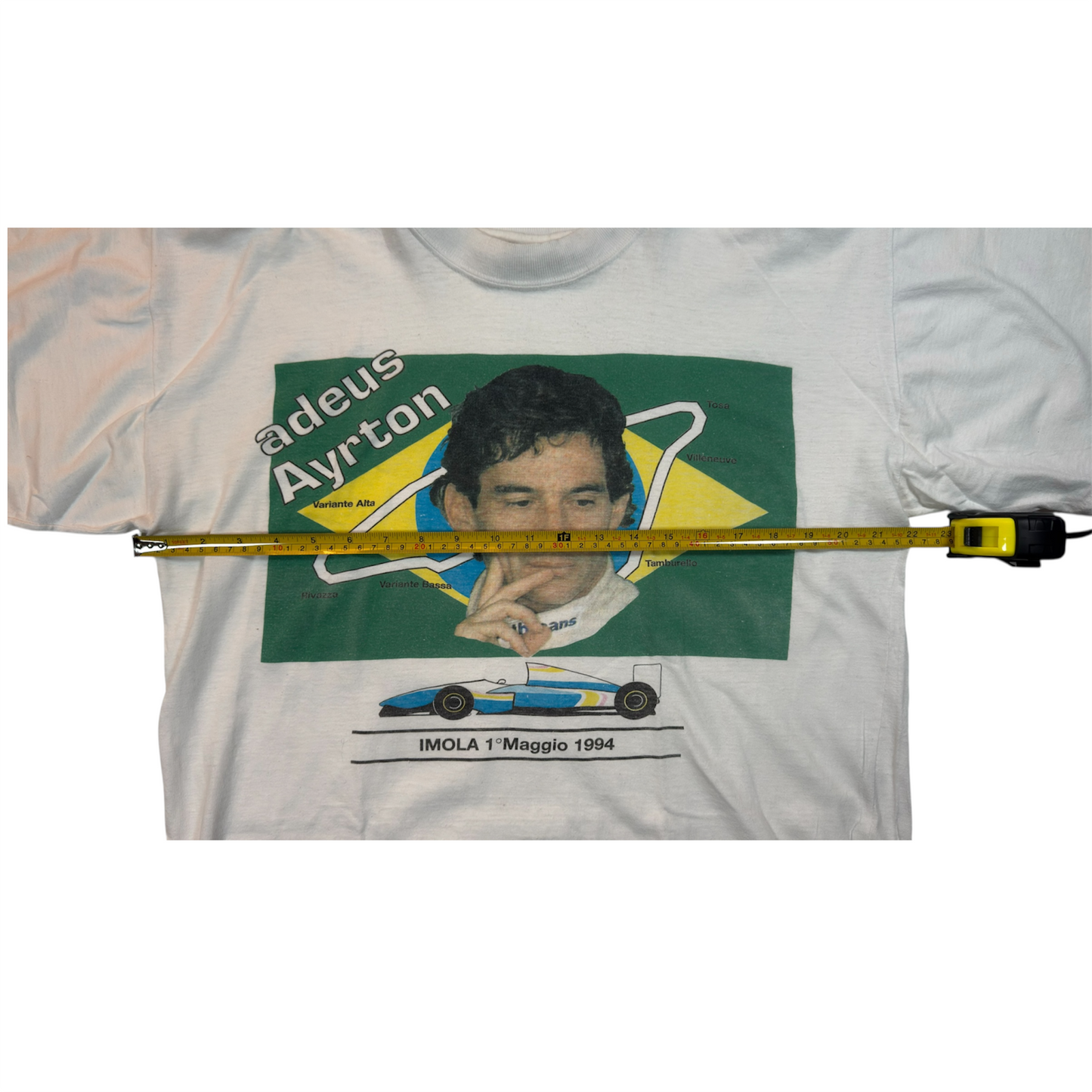 1994 - Ayrton Senna Imola vintage single stitch t-shirt