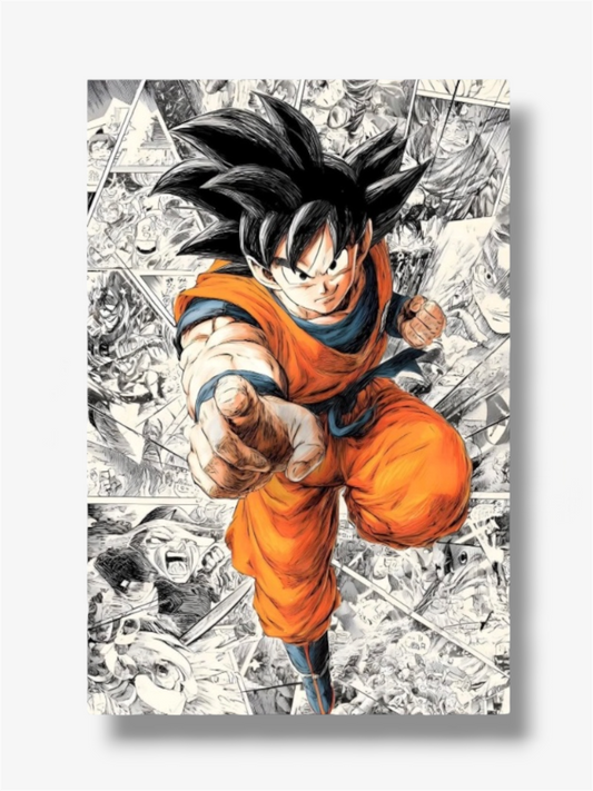 Dragon ball photo stampe goku