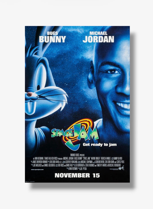 PHOTO STAMPA SPACE JAM JORDAN CINEMA