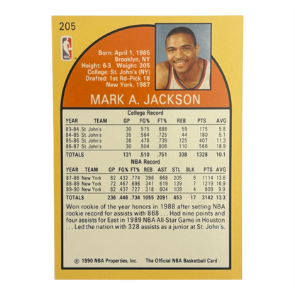 Mark Jackson card brother Menendez killer Netflix NBA Hoops 1990-91