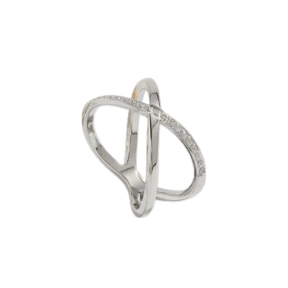 Eternity cross ring