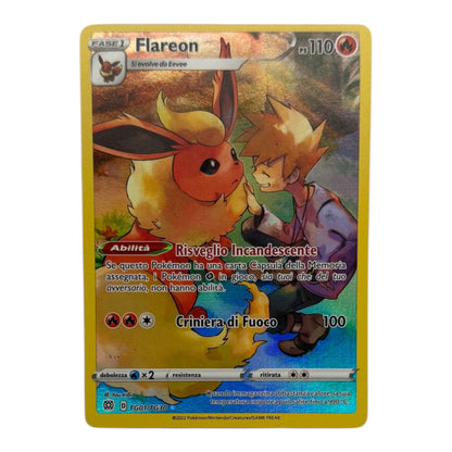 Pokémon Flareon Shining Stars TG 01-TG30 Trainer Gallery Holo IT