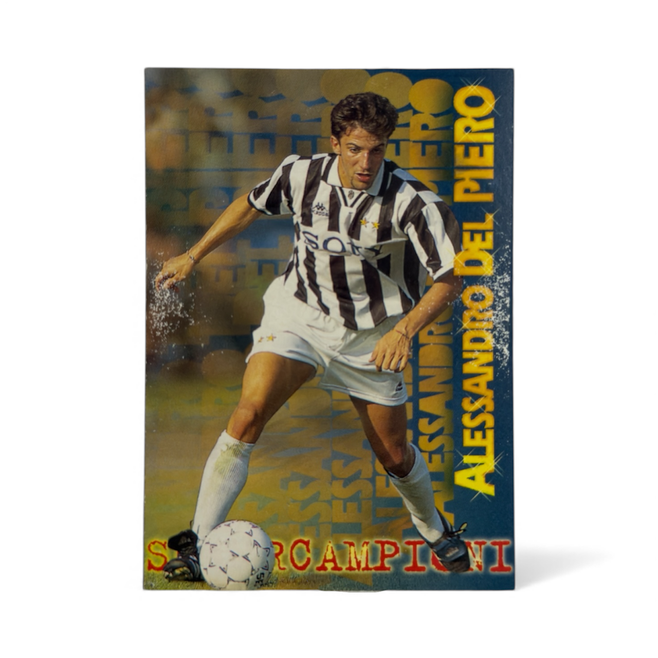 PANINI FOOTBALL CARDS 1996-97 N.231 DEL PIERO JUVENTUS SUPERCHAMPIONS