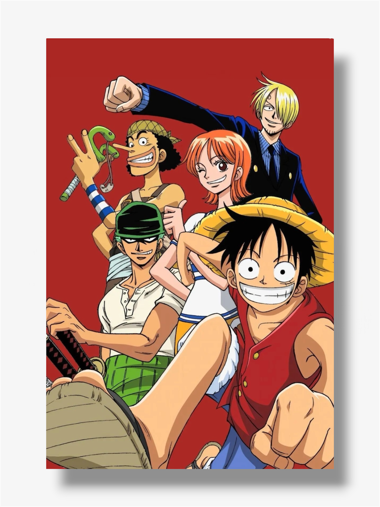 One piece photo stampe luffy