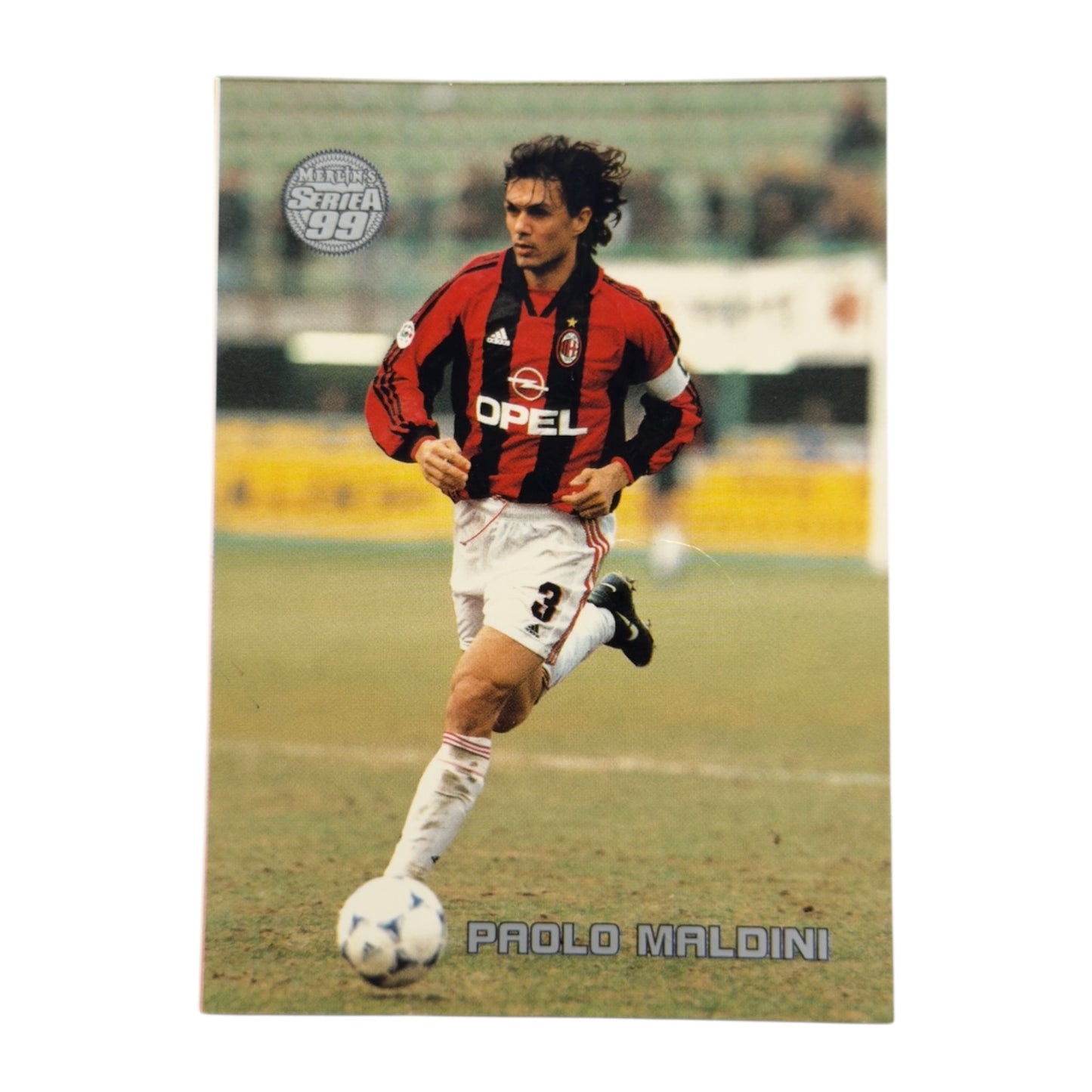 Maldini card Milan Merlin Calcio Serie A 1999 #36 IT