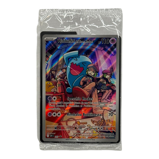 Pokèmon Promo SVP203 Wobbuffet Del Team Rocket Illustrazione Rara (IT) sigillata
