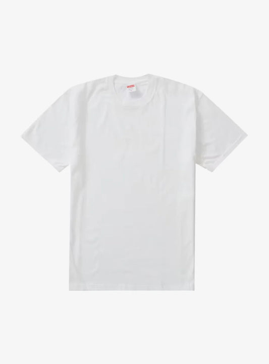 Supreme Box logo tee tonal white