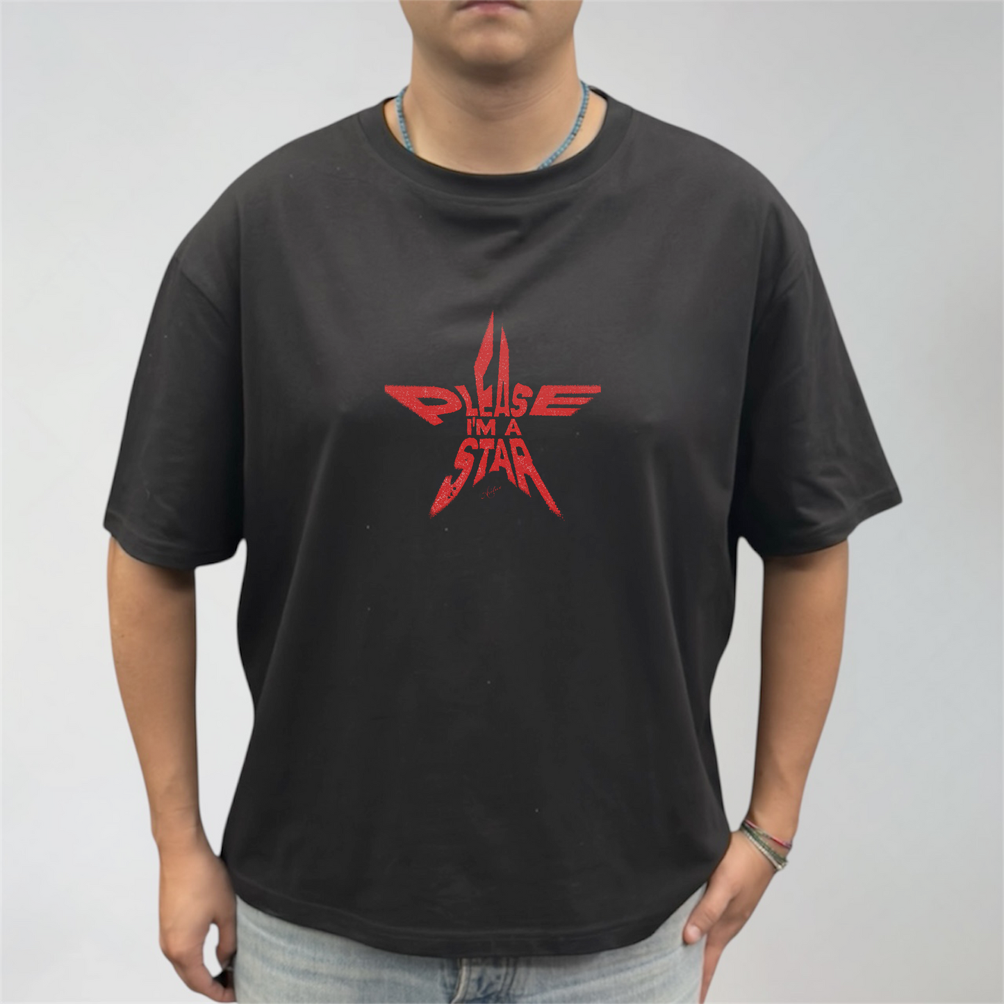 AR PLEASE STAR TEE