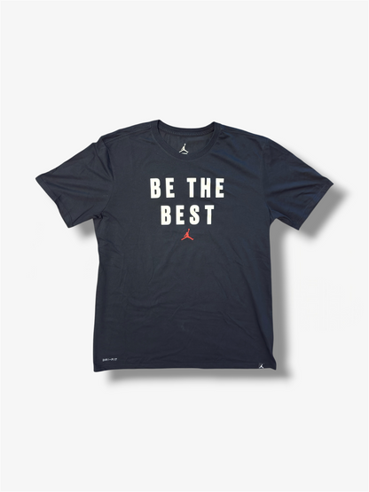 T-shirt Air Jordan Nike Nera Be the best