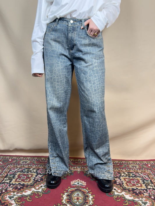 AR DENIM JEANS PITONY (W)