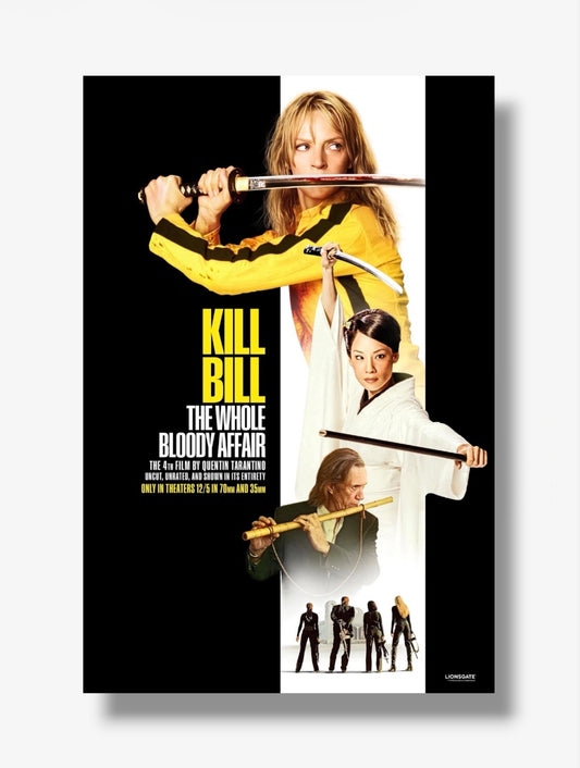 PHOTO STAMPA KILL BILL CINEMA