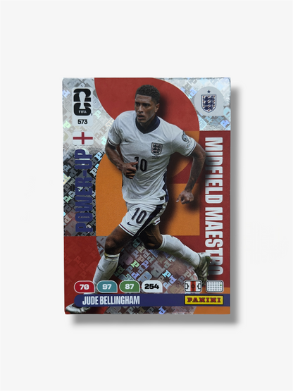 2026 Panini Card Jude Bellingham #573 Midfield World Cup Adrenalyn XL