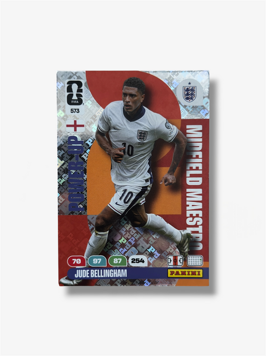 2026 Panini Card Jude Bellingham #573 Midfield World Cup Adrenalyn XL
