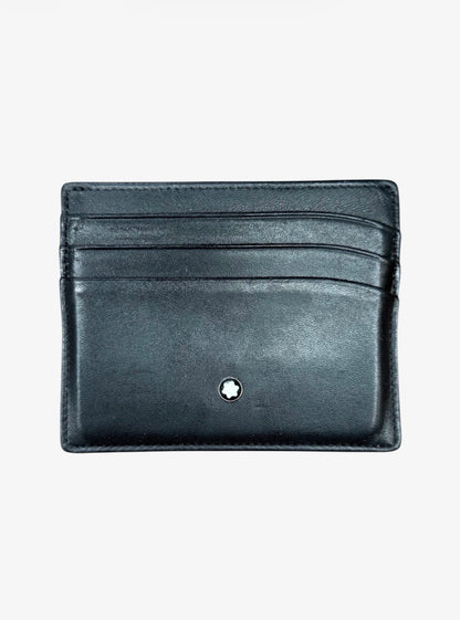 Montblanc wallet card holder for men used