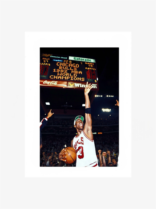 PHOTO ART STAMPA MICHAEL JORDAN