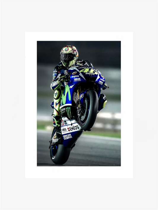 PHOTO ART STAMPA VALENTINO ROSSI