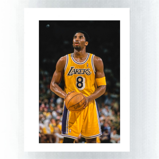 PHOTO ART STAMPA KOBE BRYANT