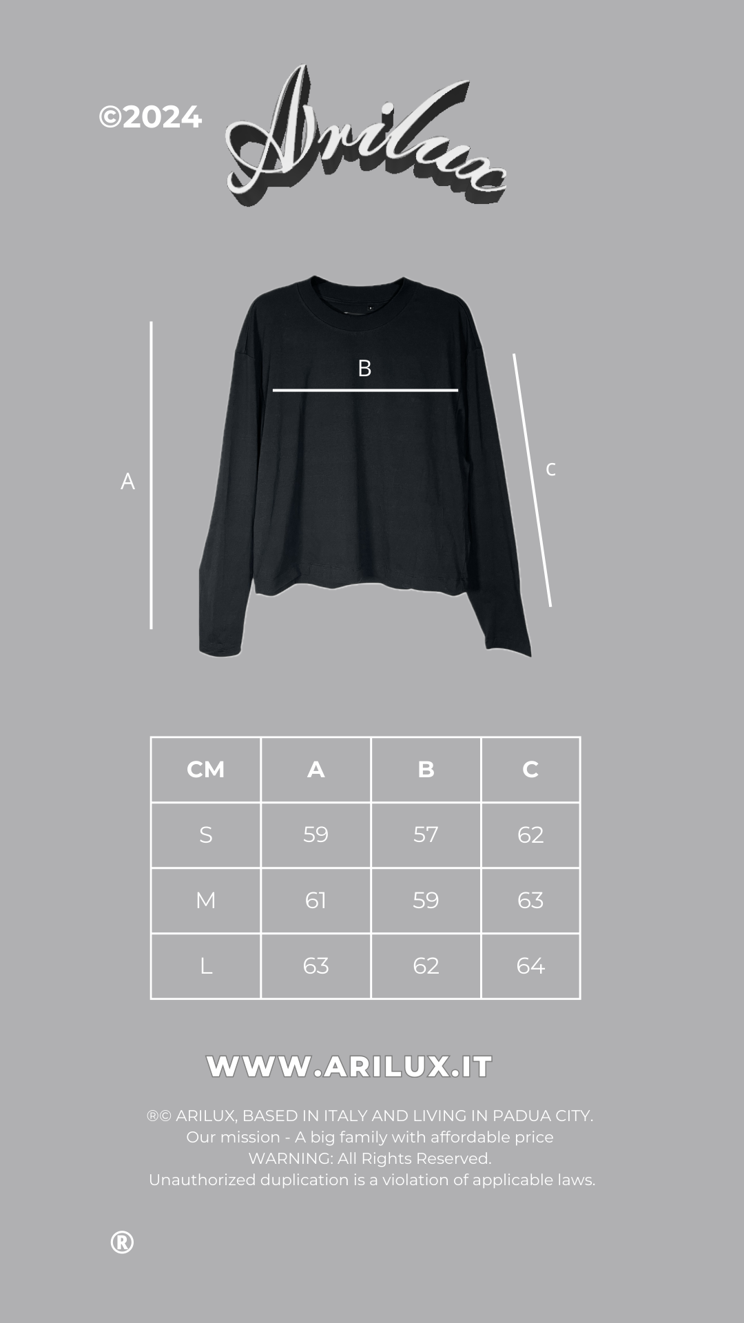 AR LONGSLEEVE CROP WHITE