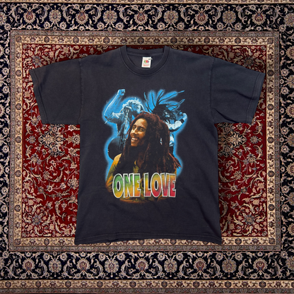 Bob Marley one love rastafari t-shirt vintage