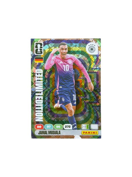 2026 Panini Card Musiala Germany Limited Edition World Cup Adrenalyn XL