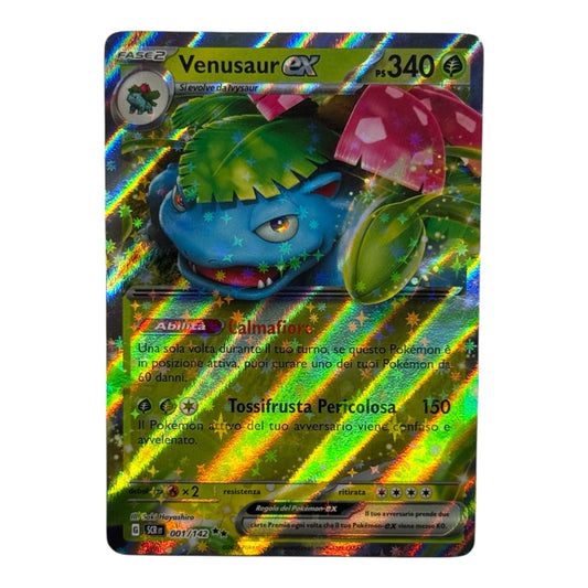 Pokèmon Corona Astrale Venusaur Ex 001-142 (IT)