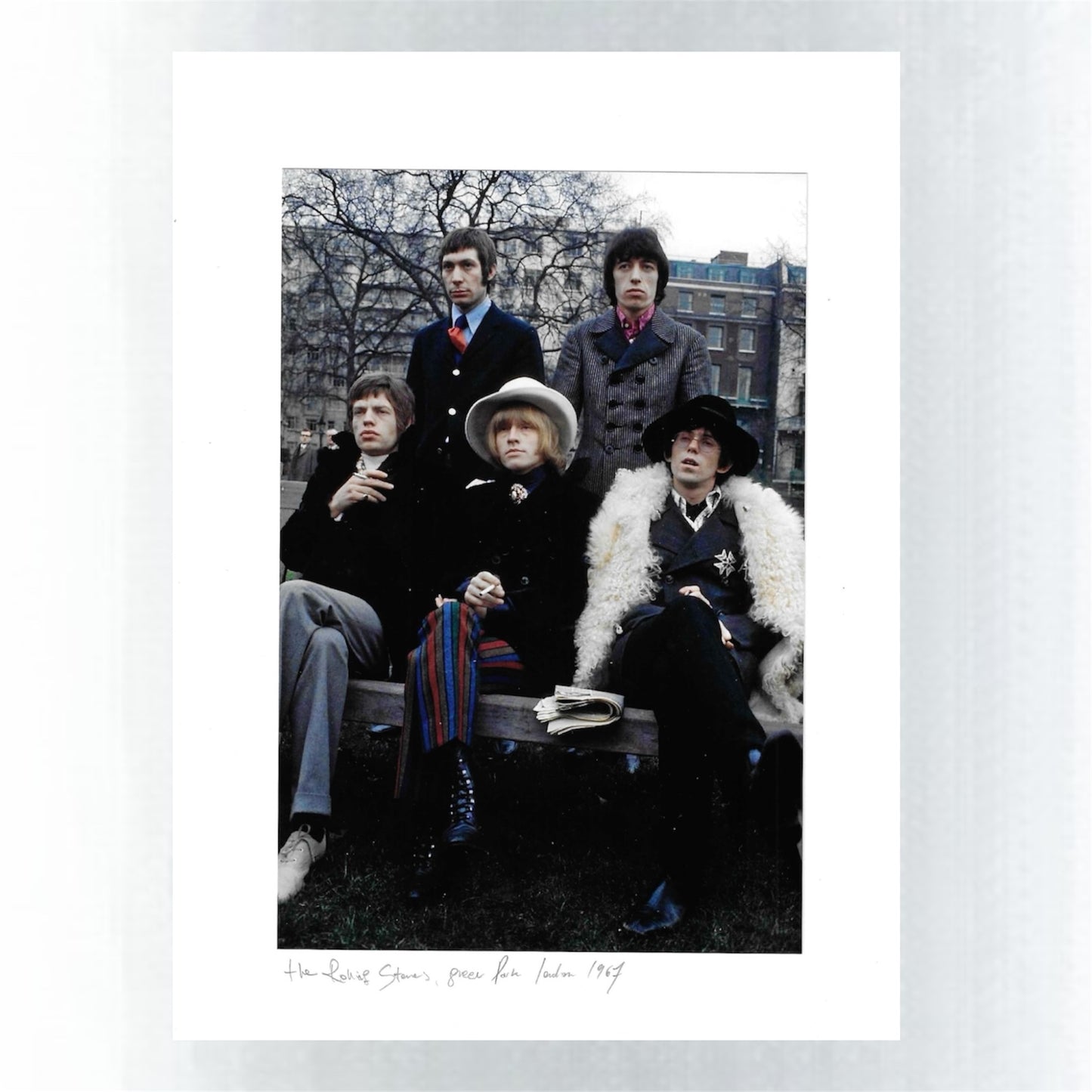 PHOTO ART STAMPA THE ROLLING STONES