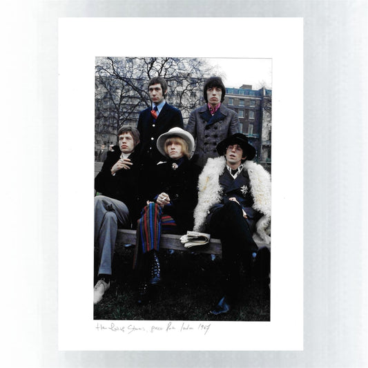 PHOTO ART STAMPA THE ROLLING STONES