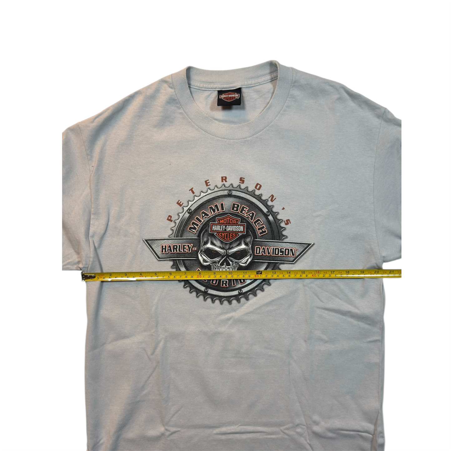 2000' - Harley Davidson Peterson's Miami Florida vintage t-shirt