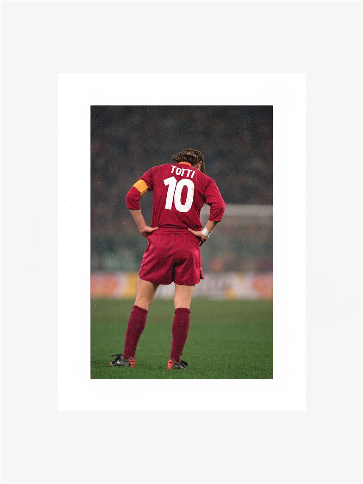 PHOTO ART STAMPA TOTTI
