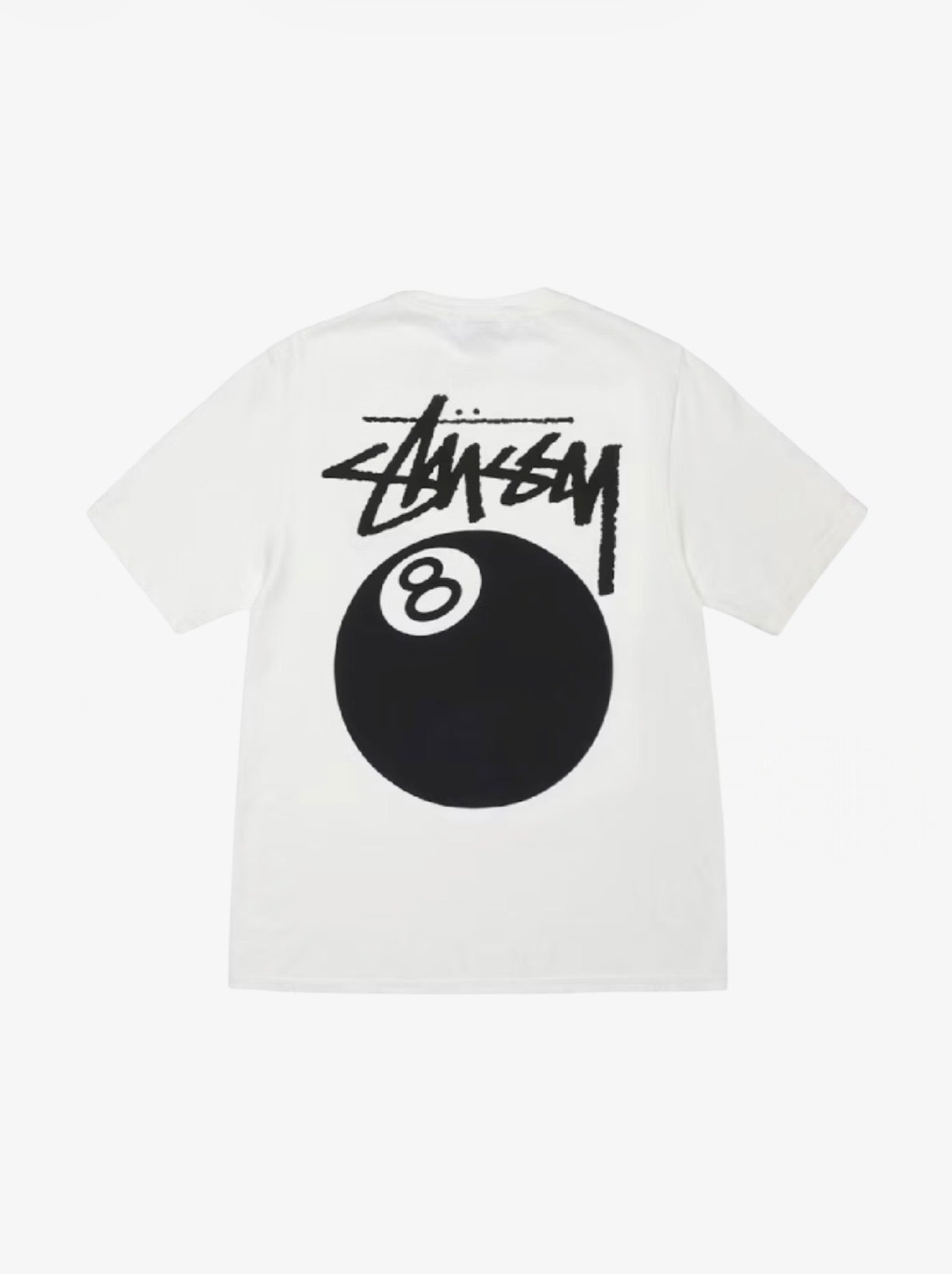 Stussy 8ball white T-shirt