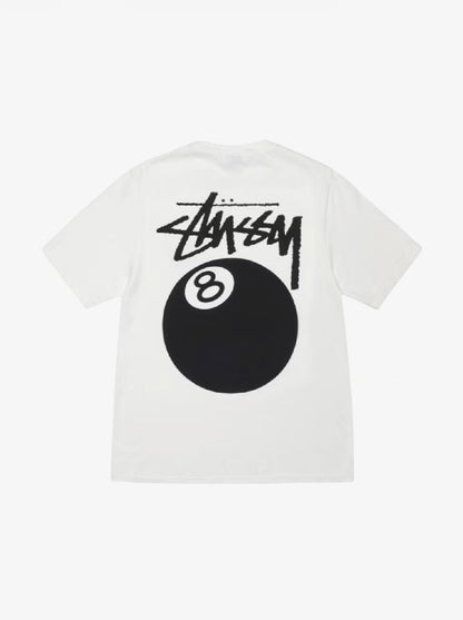 Stussy 8ball white T-shirt