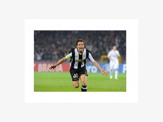 PHOTO ART STAMPA DEL PIERO JUVE