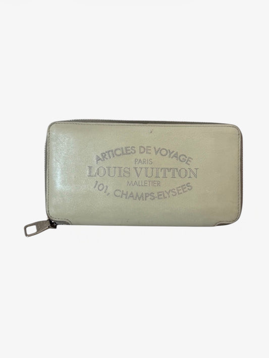 Louis Vuitton Articles de Voyage pelle chiaro Portafoglio Zippy usato