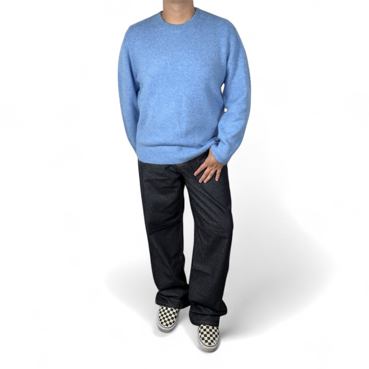 AR SWEATER SOFT BLUE