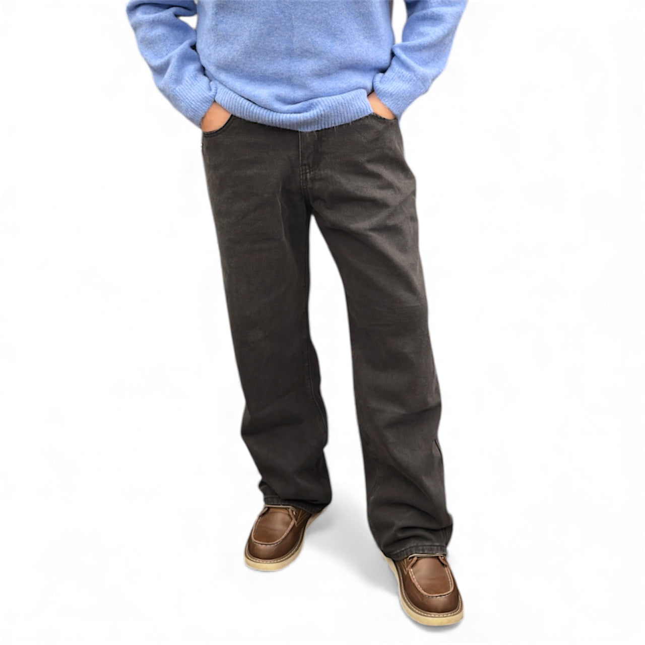 AR BLACK PANTS DENIM