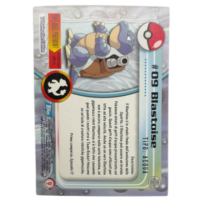 Pokemon Topps 1999 BLASTOISE #09