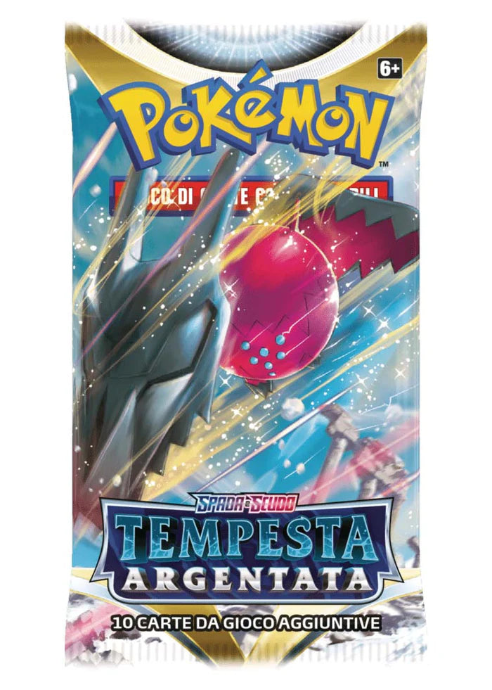 Pokèmon Pack sigillato Spada e Scudo - Tempesta argentata - ITA - 10 Carte POKEMON