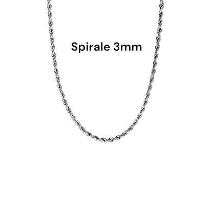 Ciondolo rettangolo Petals vintage argento