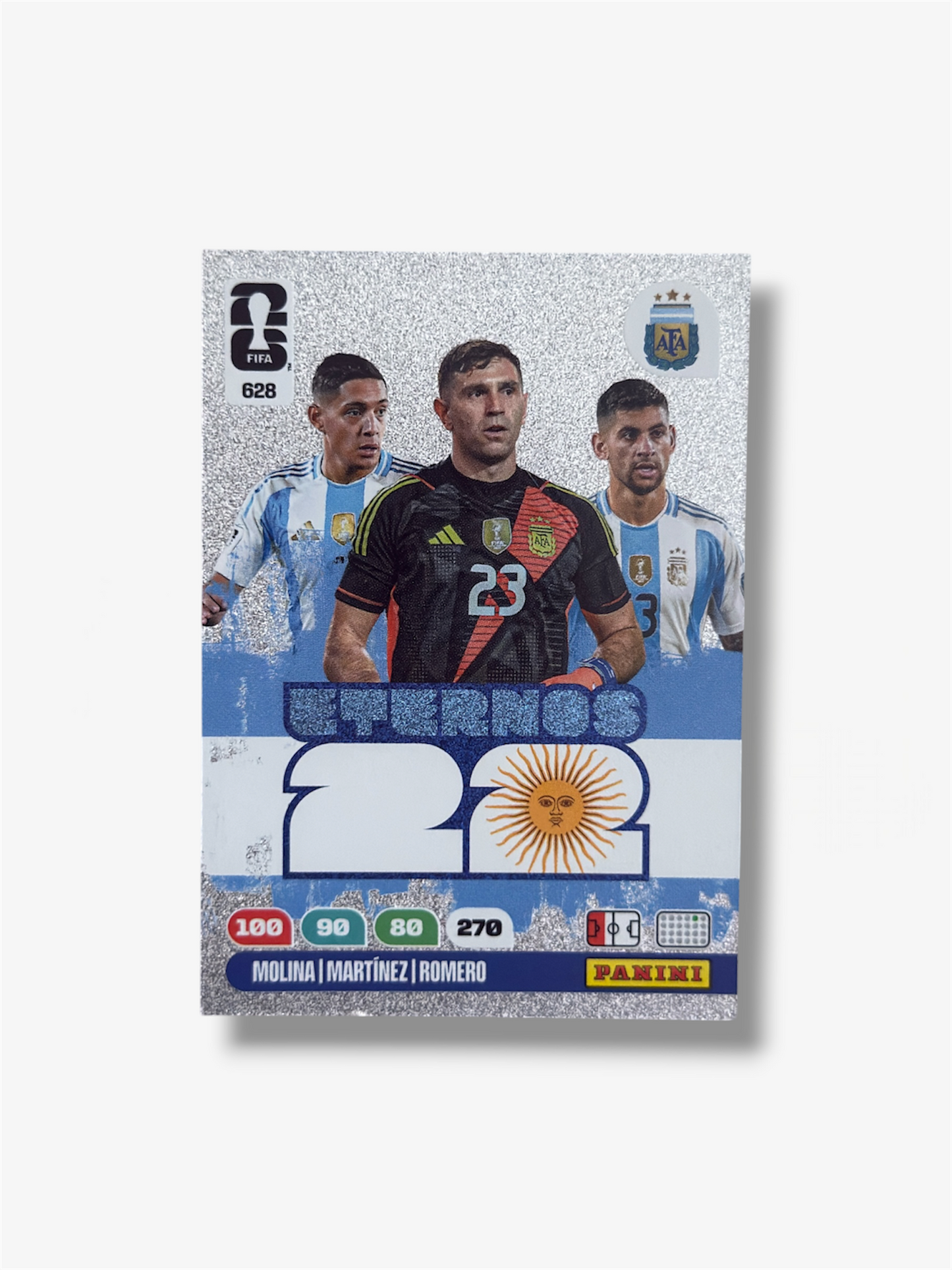 2026 Panini Card Eternos Argentina #628 World Cup Adrenalyn XL