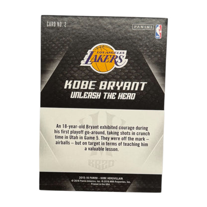 Kobe Bryant Panini 2015 Chrome Lakers #2