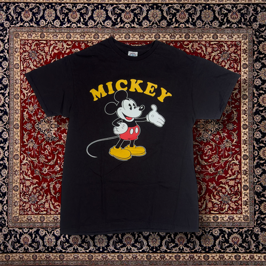 2000' - Mickey Mouse vintage t-shirt Black