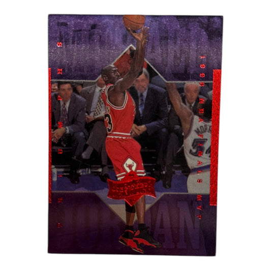 Michael Jordan Nba Upper deck athlete century holo 1999 #84
