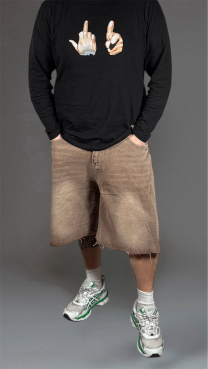 AR LONGSLEEVE FUCK BLACK