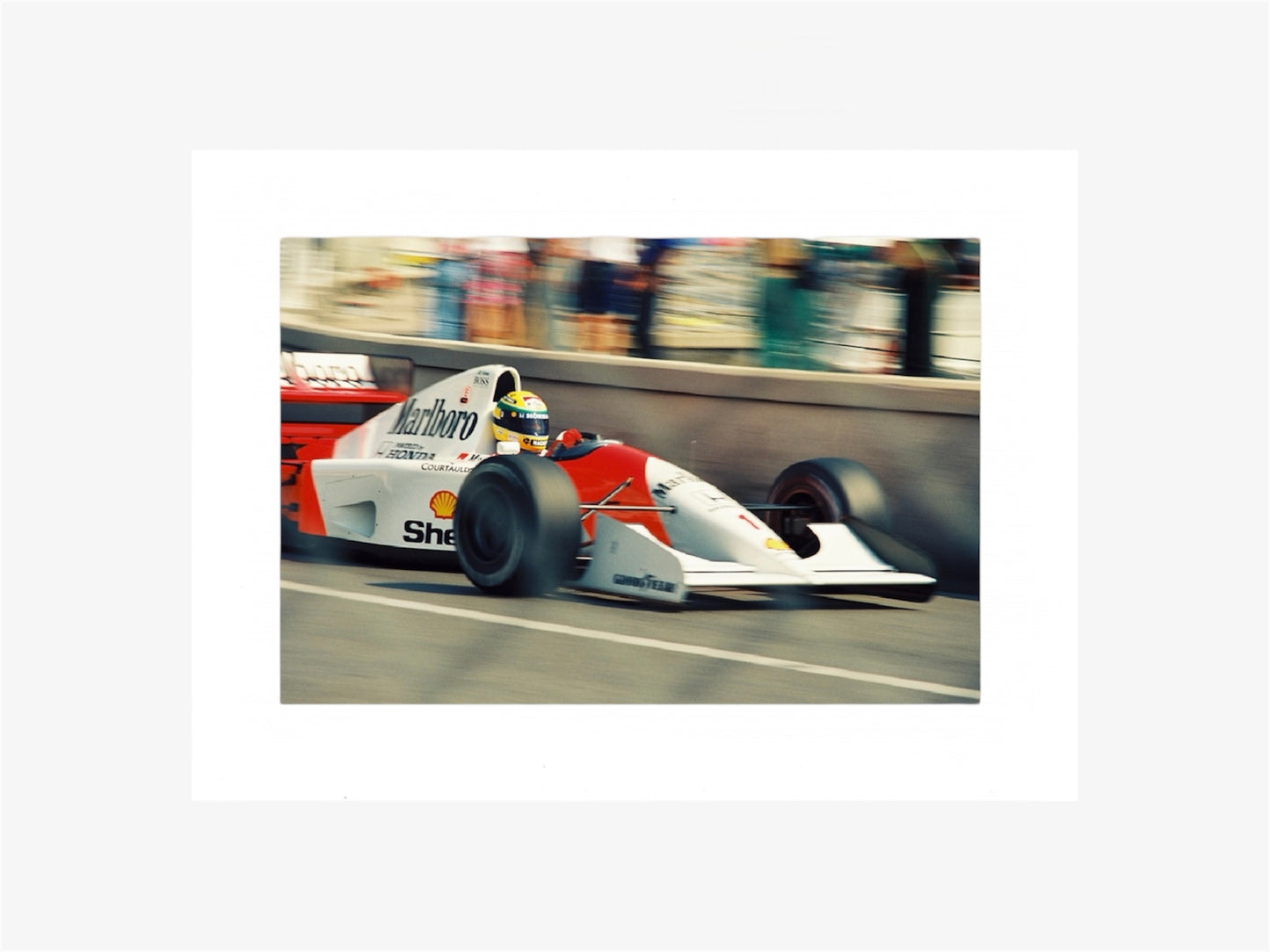 PHOTO ART STAMPA AYRTON SENNA (2)