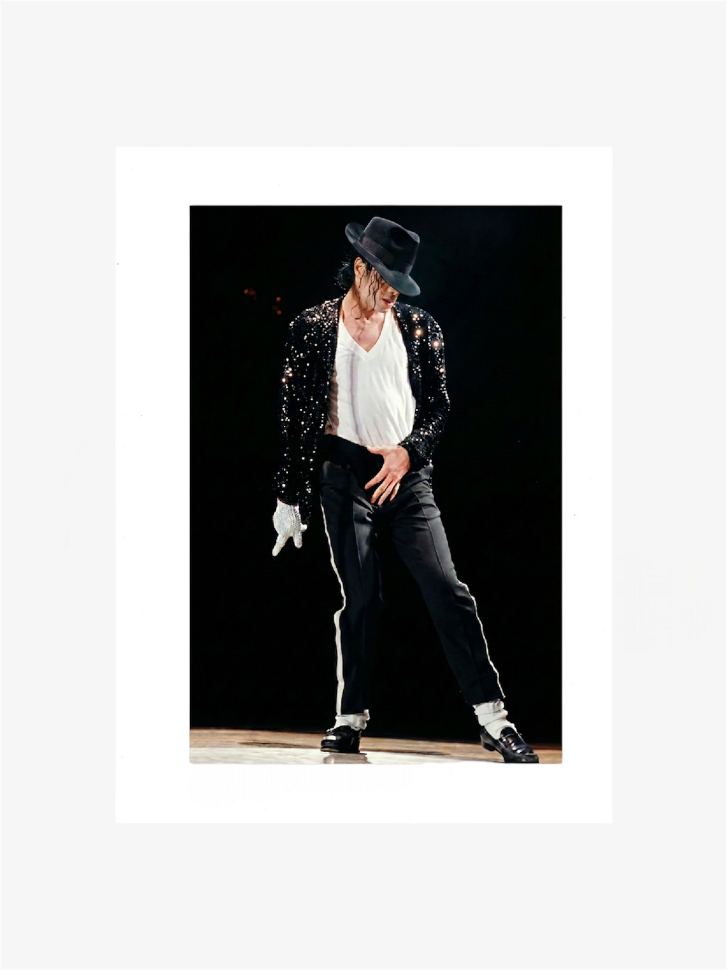 PHOTO ART STAMPA MICHAEL JACKSON