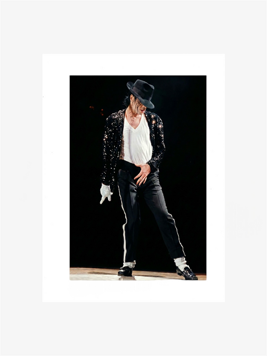 PHOTO ART STAMPA MICHAEL JACKSON