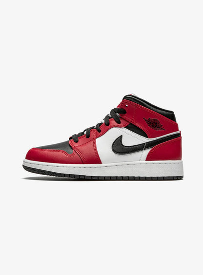 Air Jordan 1 Mid Chicago black toe GS